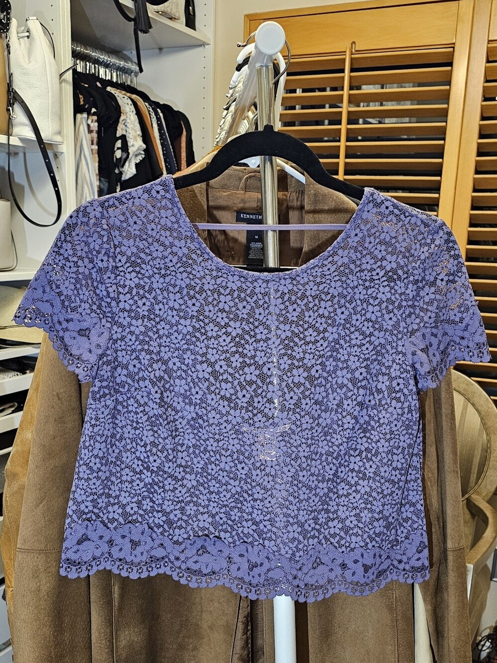 Victoria's Secret Lace Crop Top. Size XS.